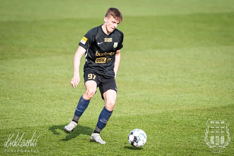 Pilka nozna. Fortuna I liga. Stomil Olsztyn - Korona Kielce. 28.04.2021
