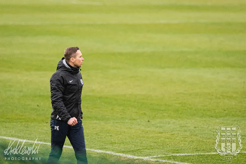 Pilka nozna. Fortuna I liga. Stomil Olsztyn - Chrobry Glogow. 08.05.2021
