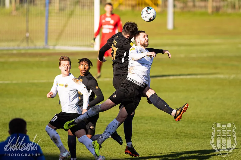 Pilka nozna. Fortuna I liga. Stomil Olsztyn - Chrobry Glogow. 08.05.2021