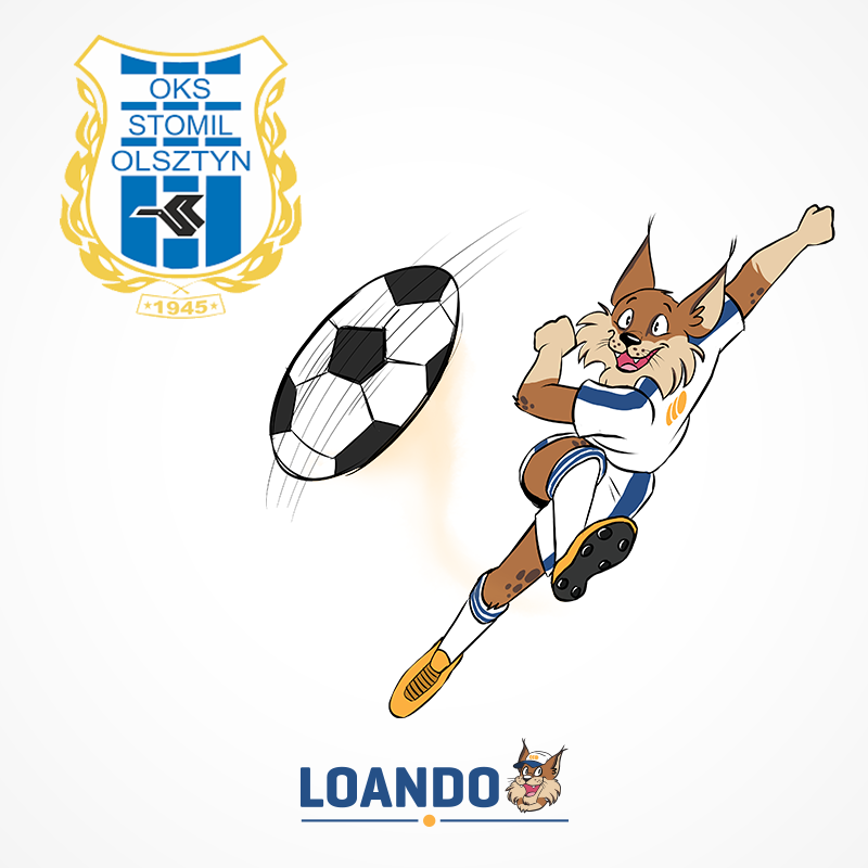 Loando.pl przedłuża kontrakt sponsorski ze Stomilem Olsztyn