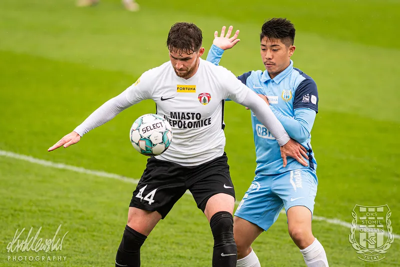 Pilka nozna. Fortuna I liga. Stomil Olsztyn - Puszcza Niepolomice. 22.05.2021