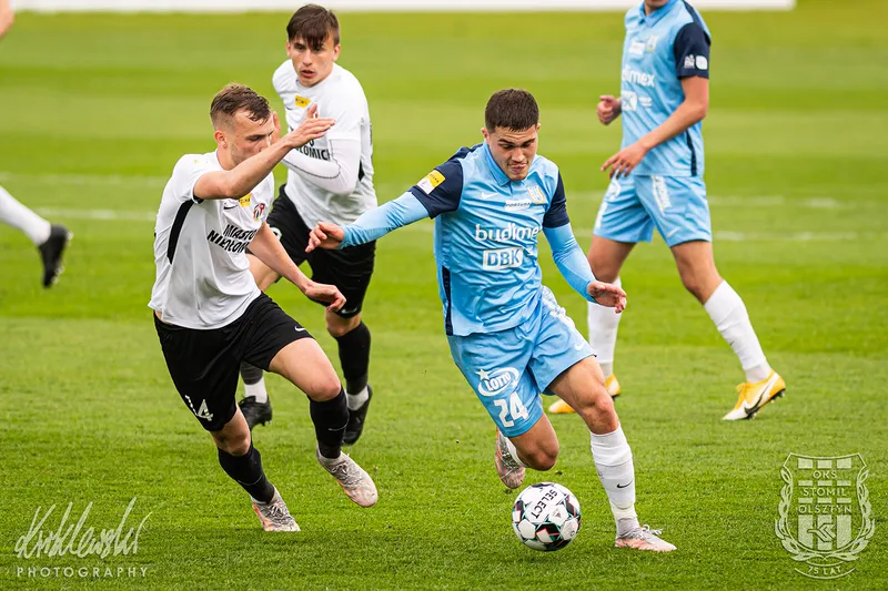 Pilka nozna. Fortuna I liga. Stomil Olsztyn - Puszcza Niepolomice. 22.05.2021