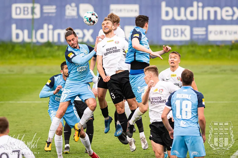 Pilka nozna. Fortuna I liga. Stomil Olsztyn - Puszcza Niepolomice. 22.05.2021