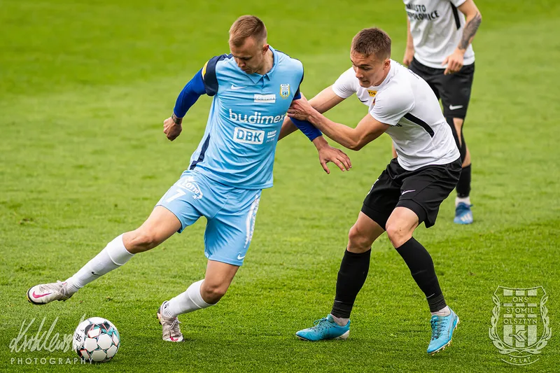 Pilka nozna. Fortuna I liga. Stomil Olsztyn - Puszcza Niepolomice. 22.05.2021
