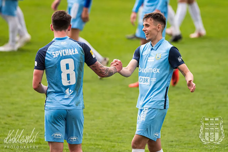 Pilka nozna. Fortuna I liga. Stomil Olsztyn - Puszcza Niepolomice. 22.05.2021