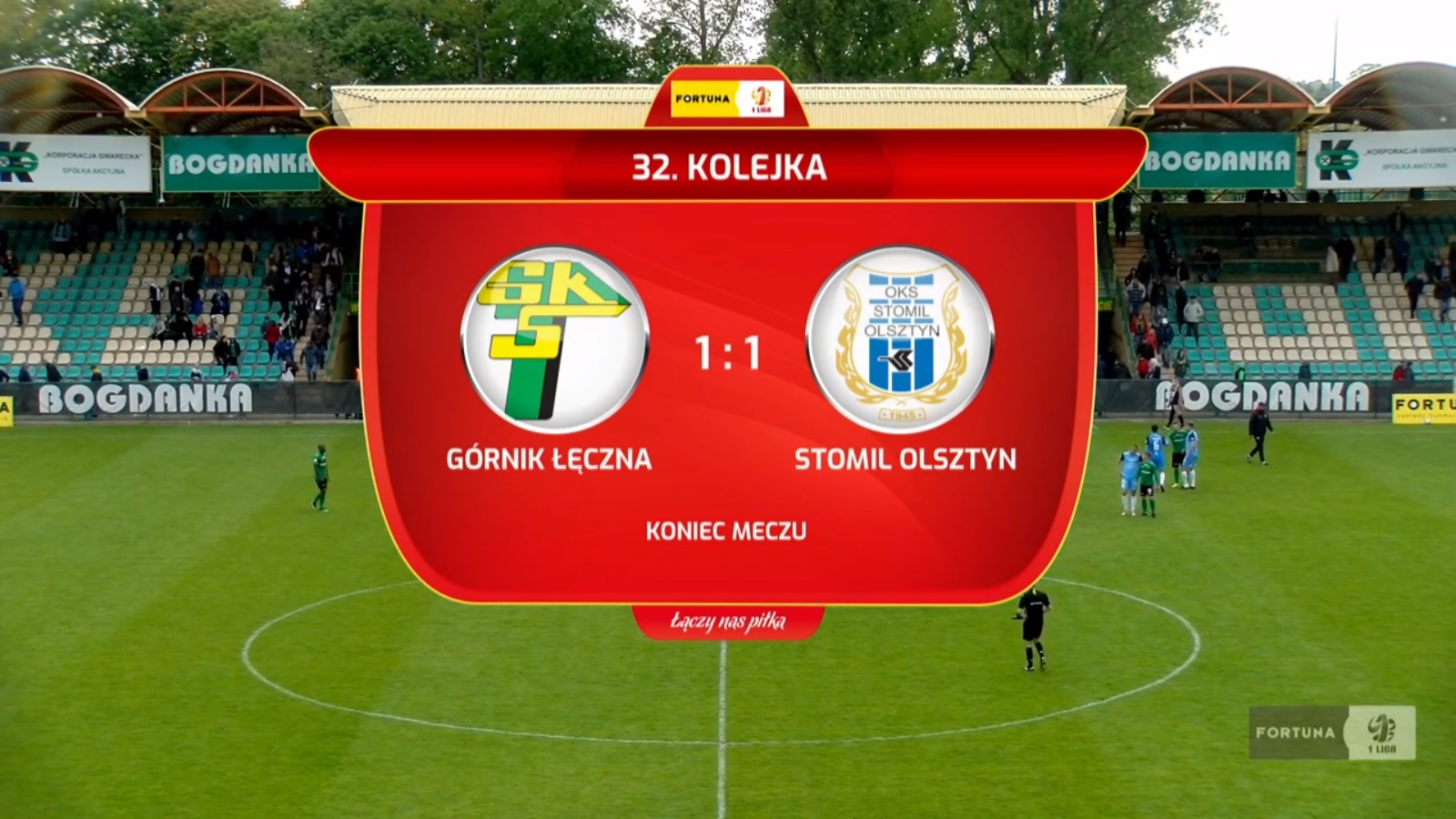 Do Olsztyna wracamy z punktem | Górnik Łęczna - Stomil Olsztyn 1:1