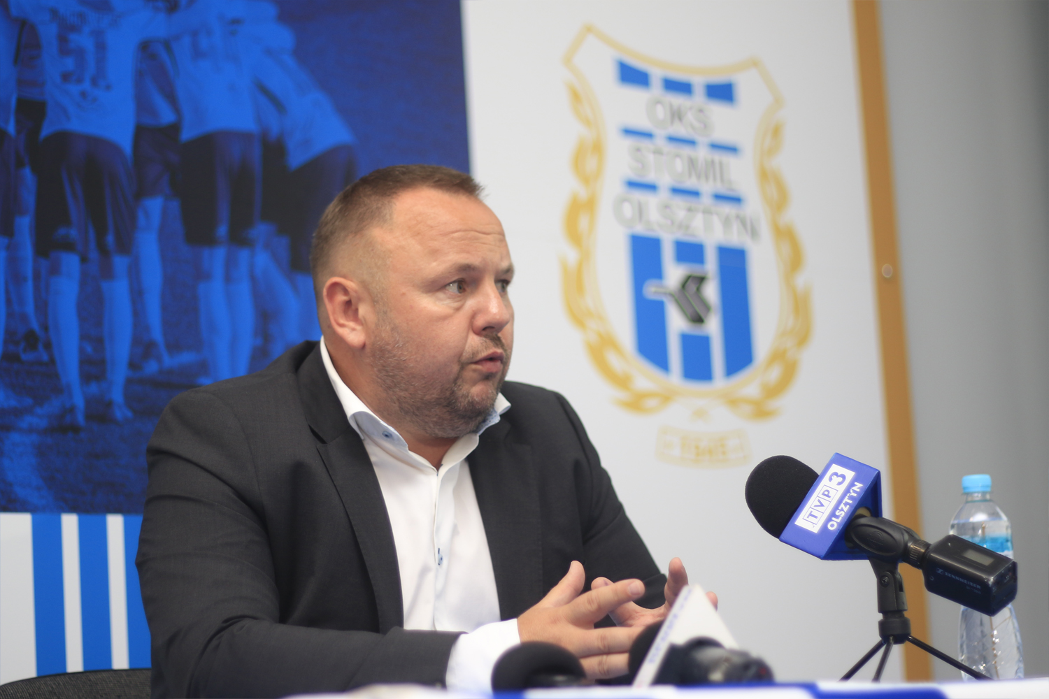 Łukasz Puciłowski spotkał się z dziennikarzami