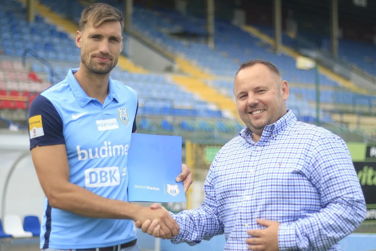 Szymon Lewicki w Stomilu