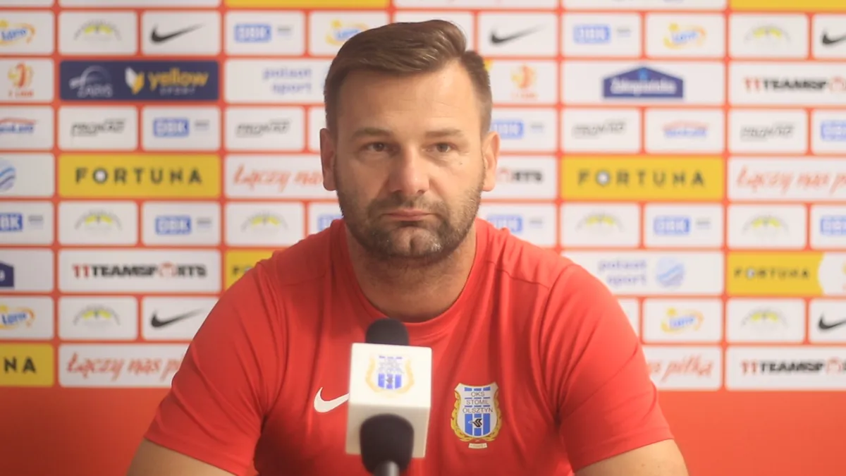Adrian Stawski przed meczem z Resovią
