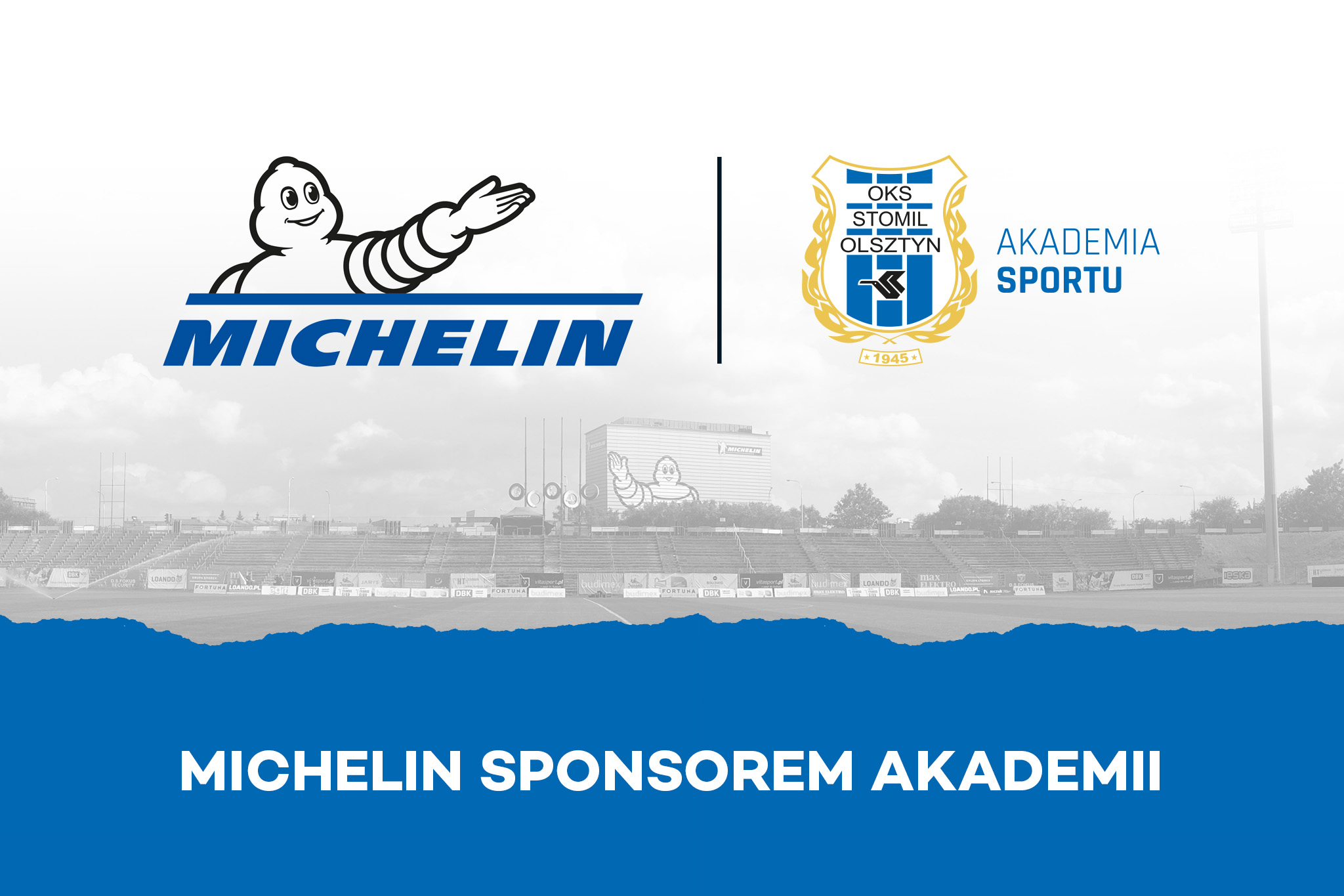 Michelin sponsorem Akademii Sportu Stomil Olsztyn