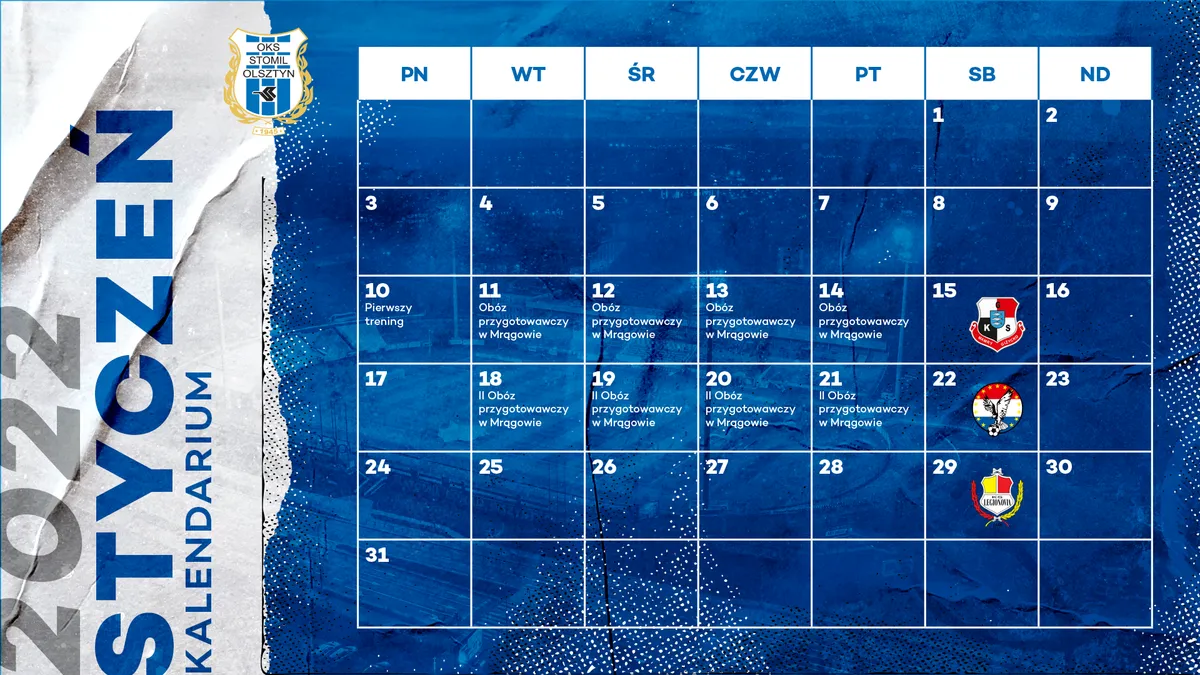 Stomilowy plan na styczeń