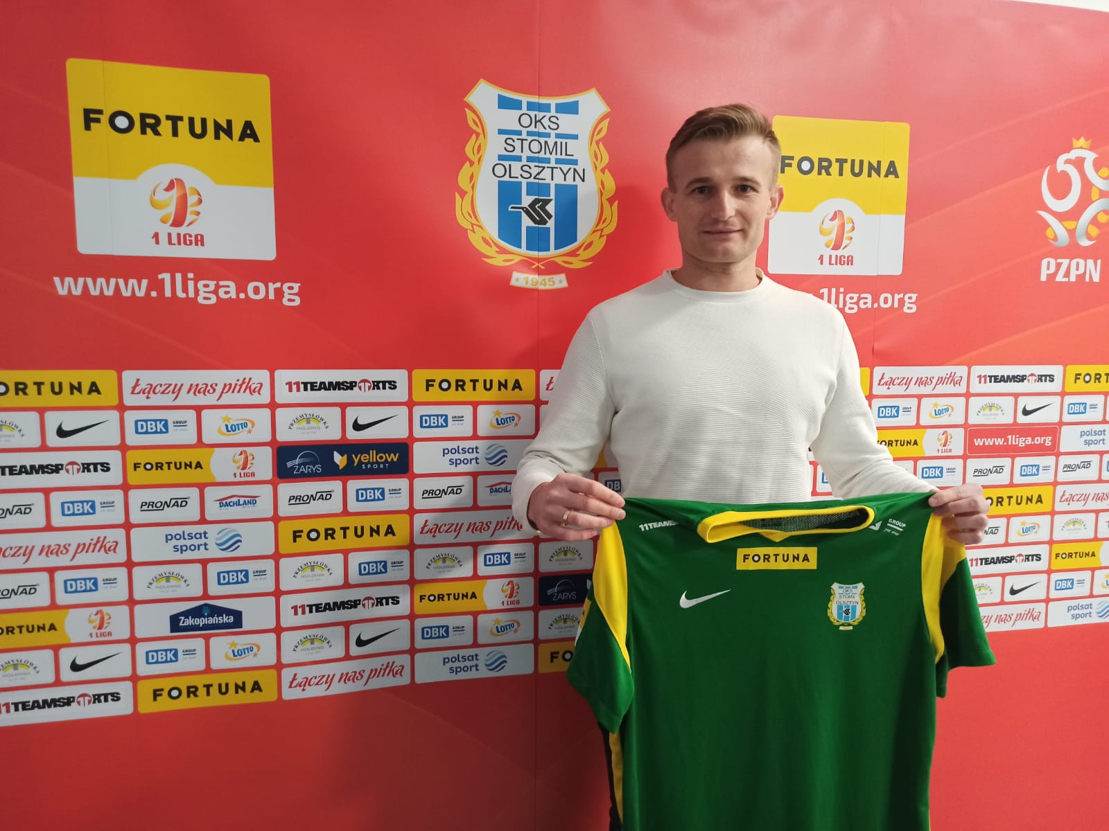 Dominik Budzyński w Stomilu Olsztyn