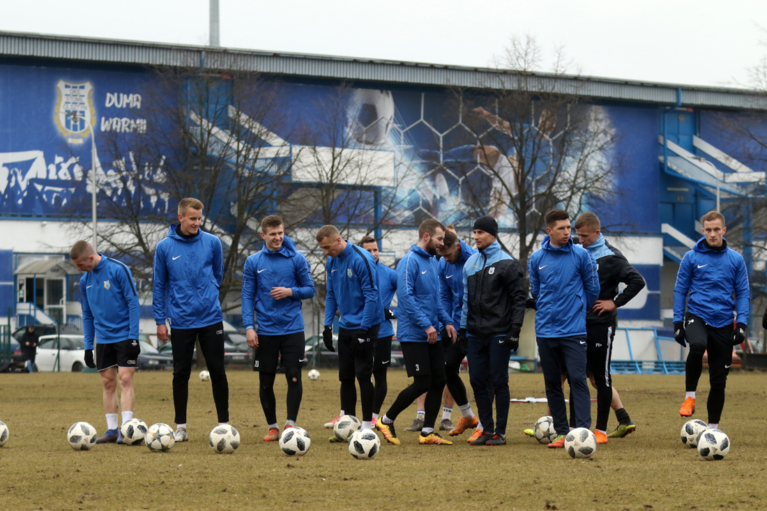 Czwartkowy trening w obiektywie