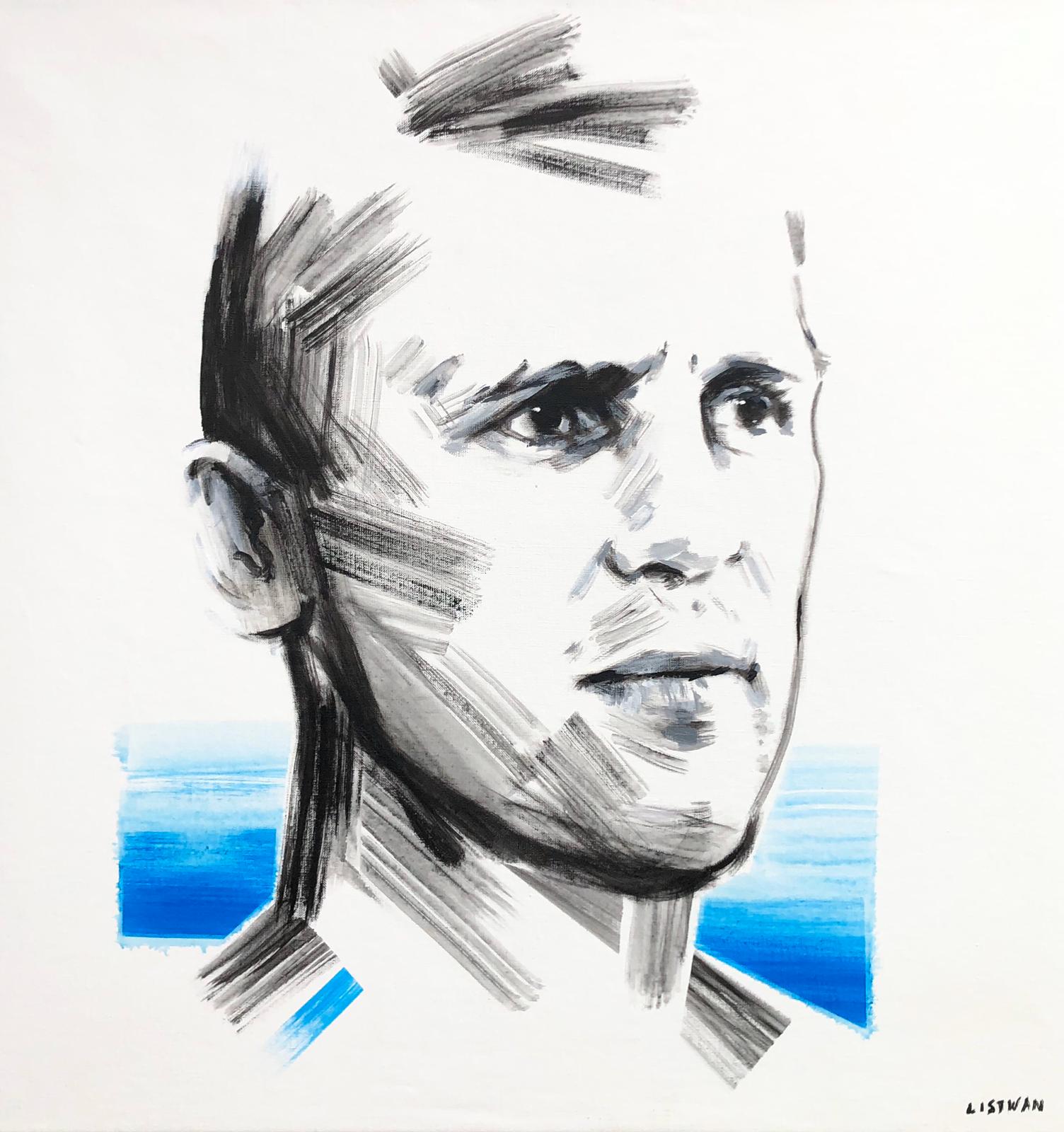 Portret śp. Andrzeja Biedrzyckiego namalowany