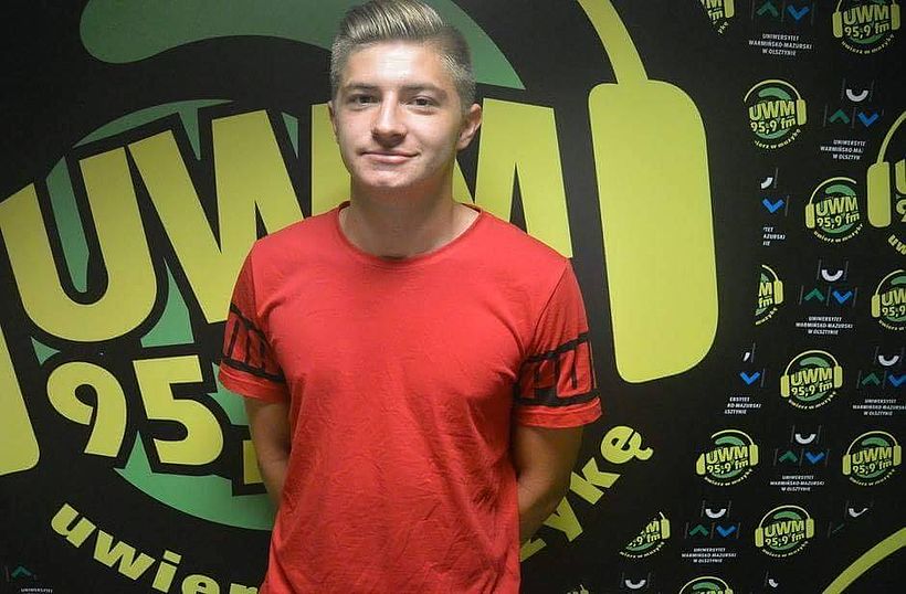 Michał Góral w Radiu UWM FM