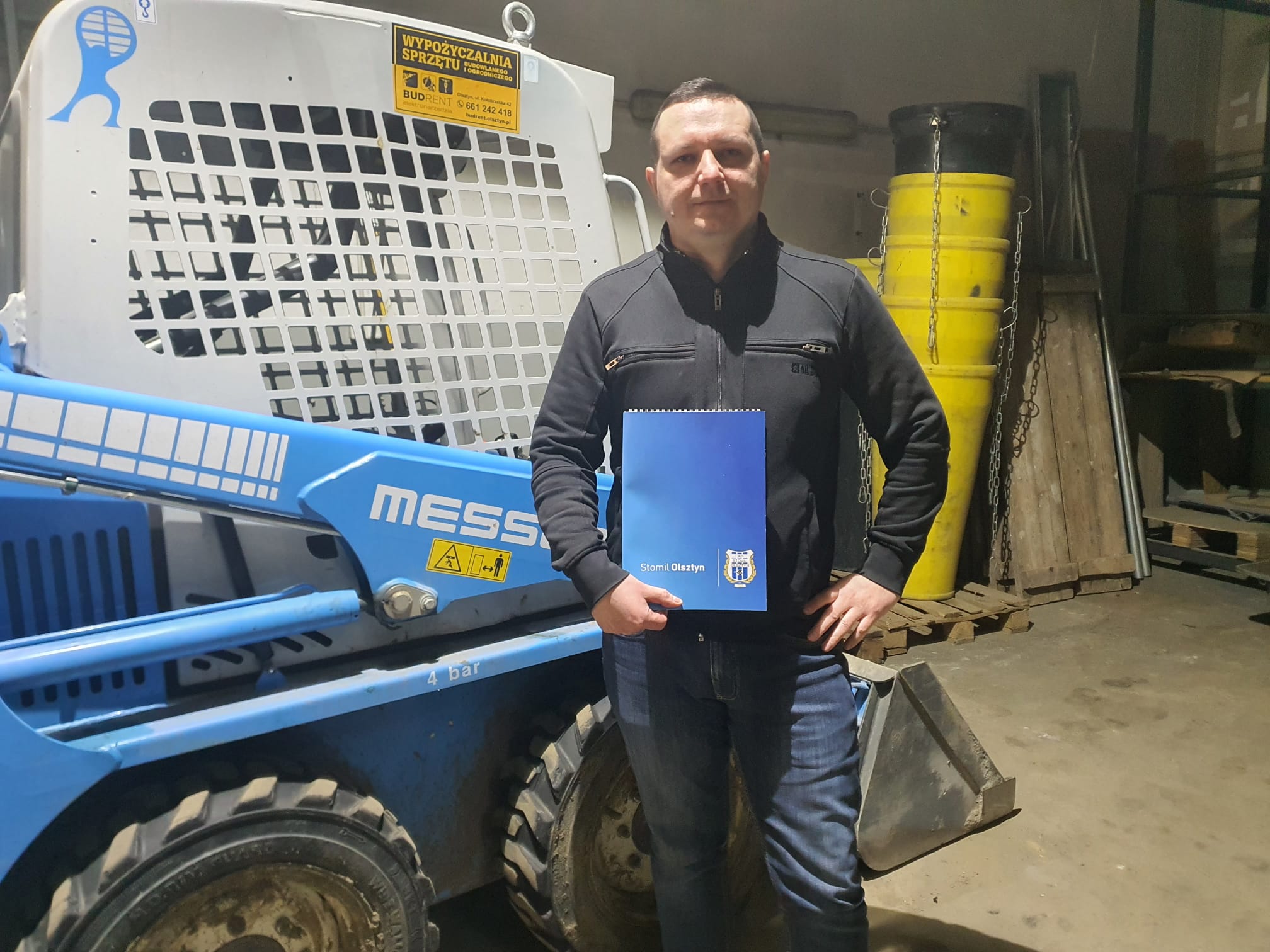 Budrent Olsztyn nowym sponsorem Stomilu