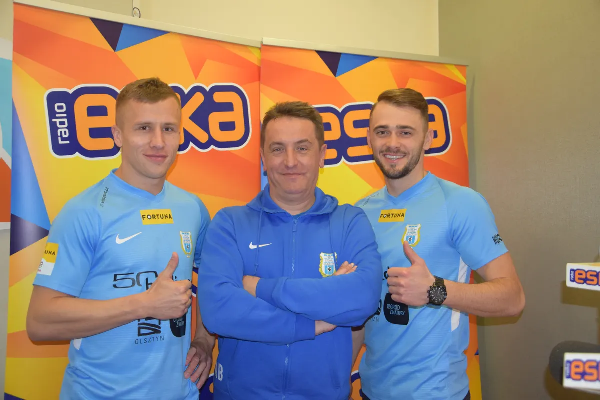 Mateusz Gancarczyk oraz Szymon Sobczak w Radiu ESKA