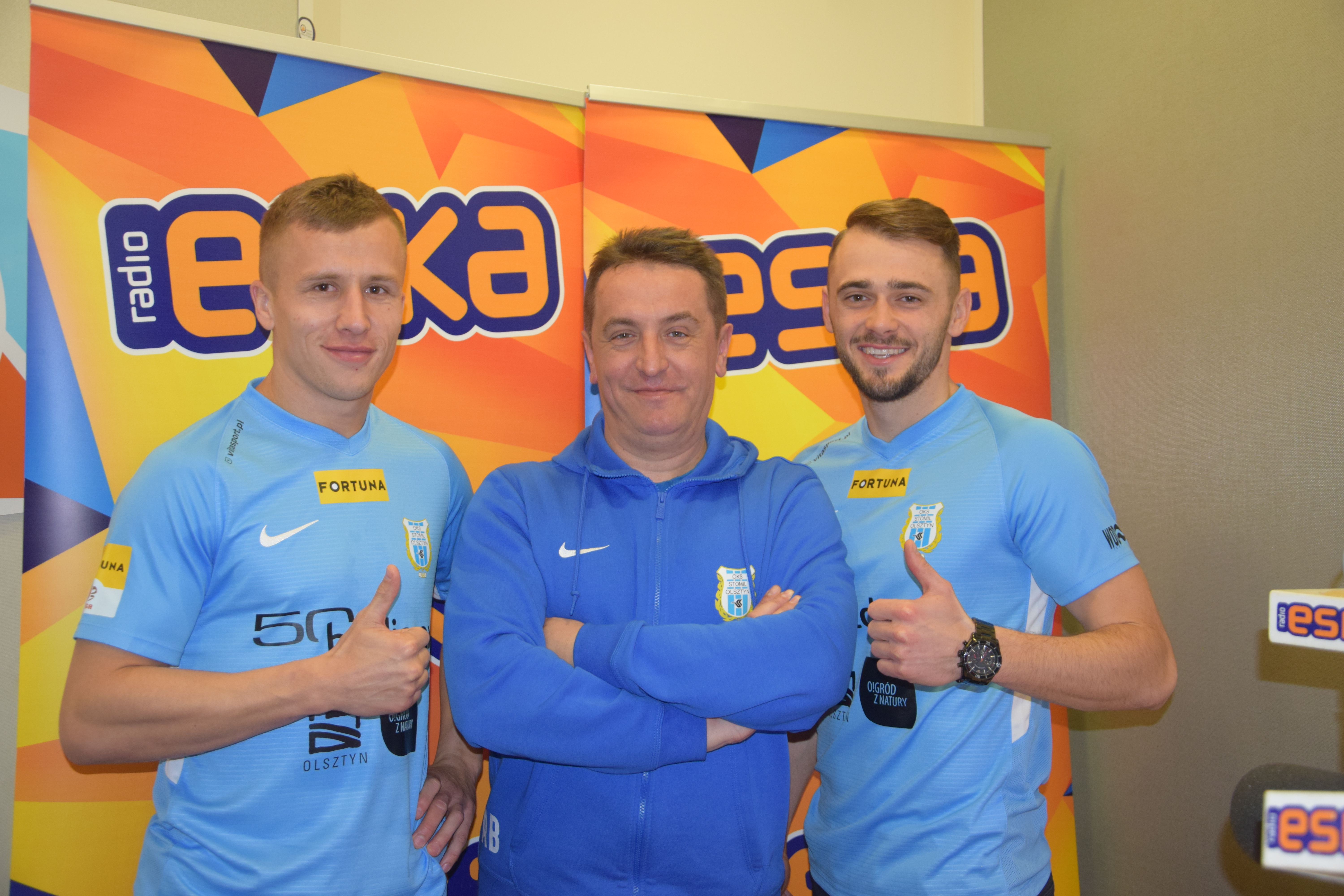 Mateusz Gancarczyk oraz Szymon Sobczak w Radiu ESKA