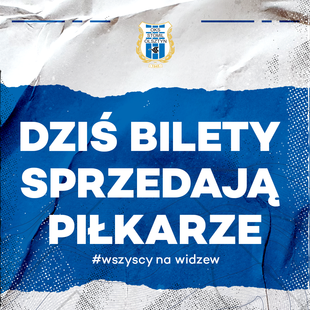 Dziś bilety na mecz z Widzewem sprzedają nasi piłkarze!