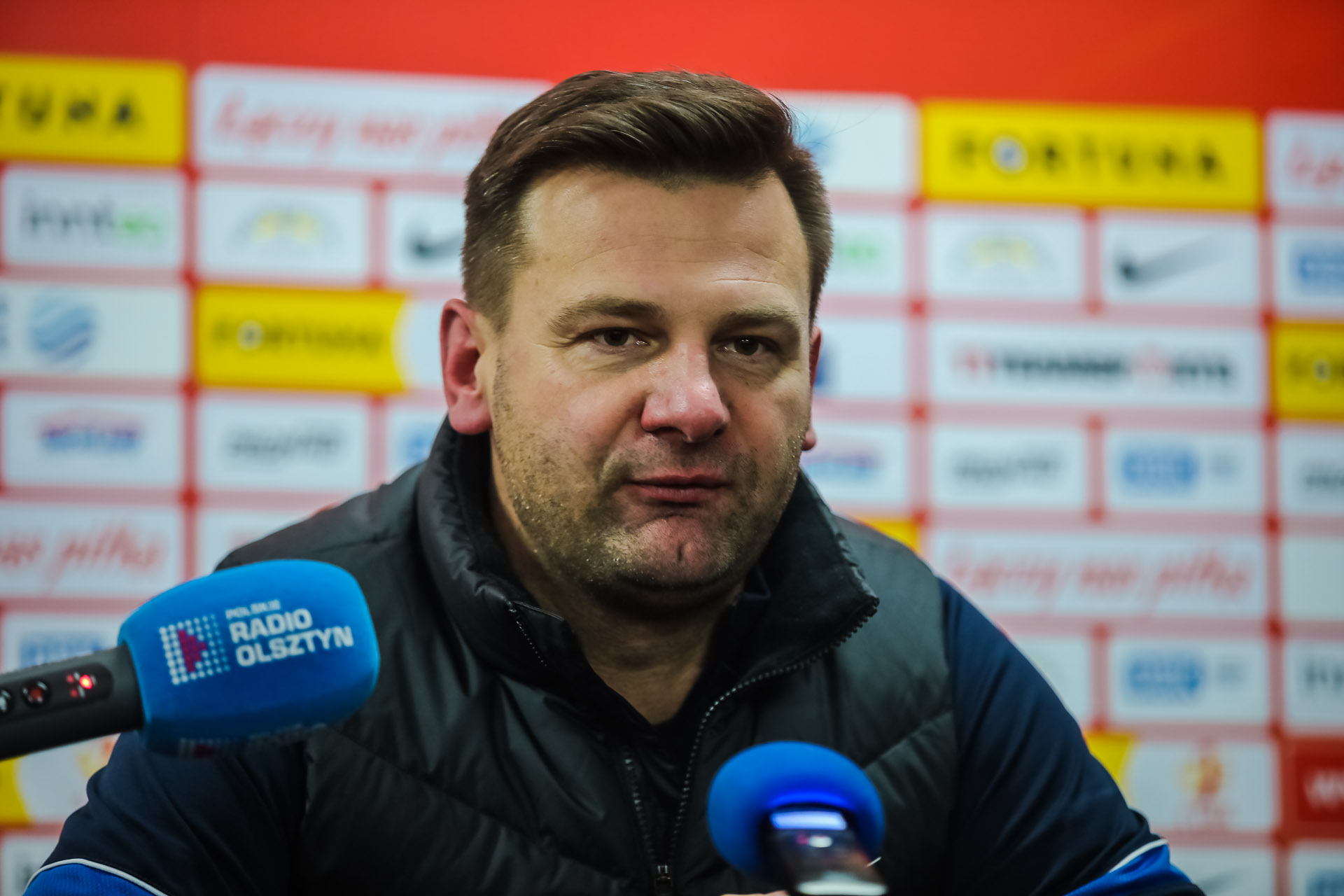 Konferencja po meczu Stomil Olsztyn - Widzew Łódź