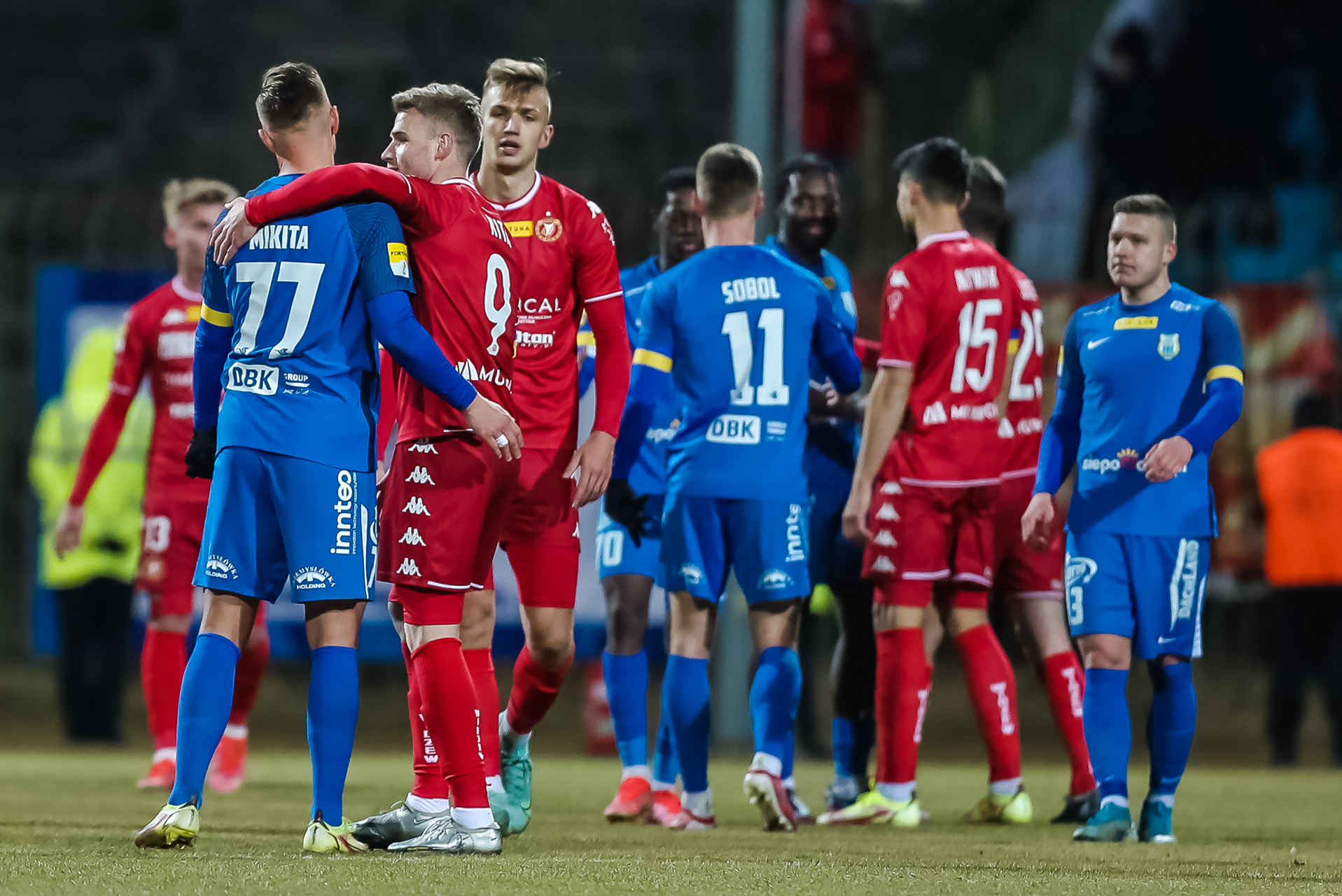 Galeria zdjęć z meczu Stomil Olsztyn - Widzew Łódź