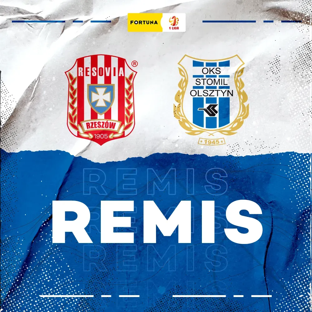 Remisujemy z Resovią 1:1