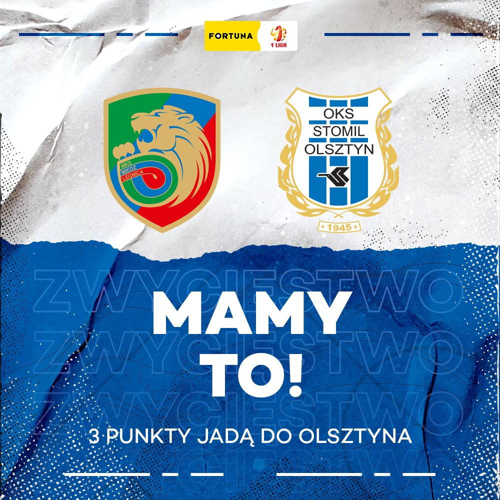 Wygrywamy z Miedzią Legnica 2:1!