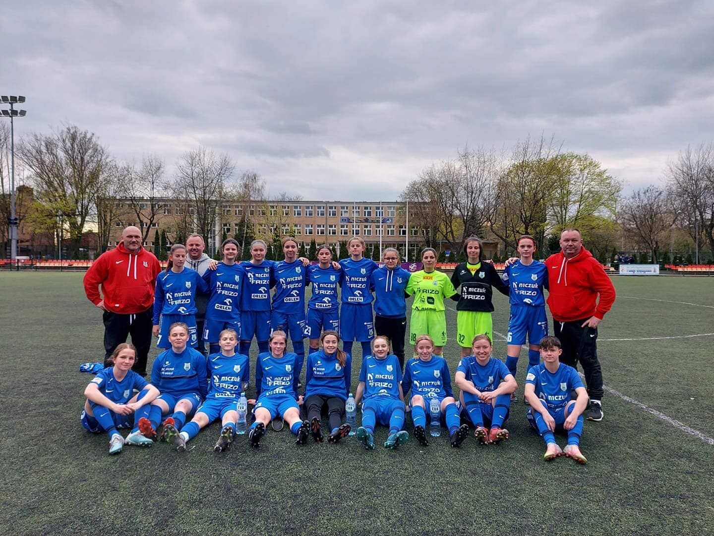 CLJ U17: MUKS Praga - Stomil Olsztyn 0:4