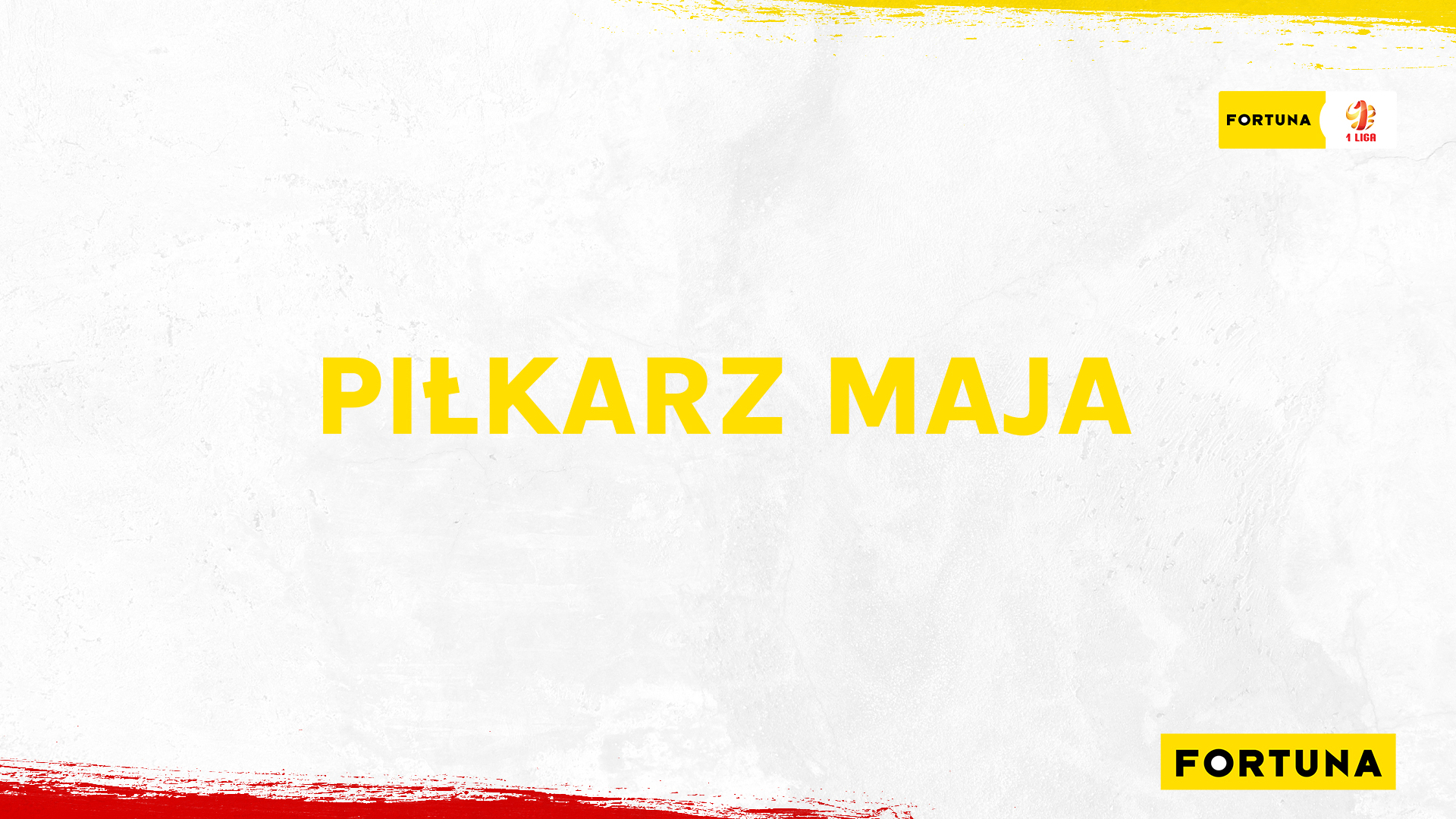 Fortuna 1 Liga wybiera Piłkarza Maja