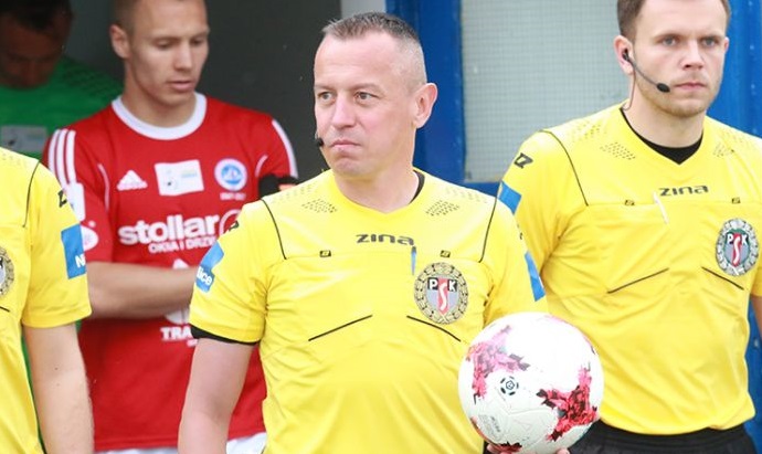 Korpalski arbitrem głównym meczu z Rakowem