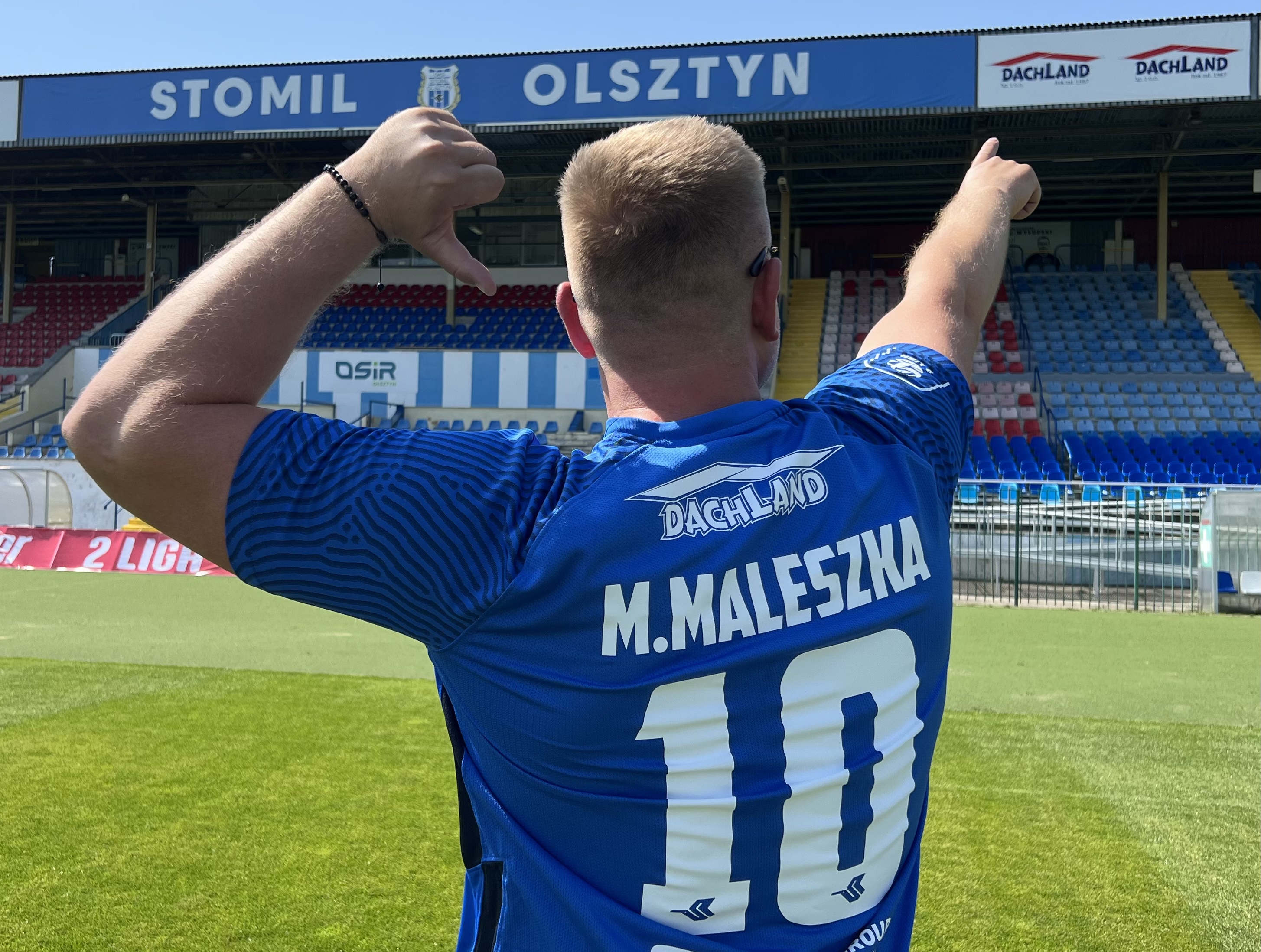 Dachland na dłużej złotym sponsorem Stomilu Olsztyn!