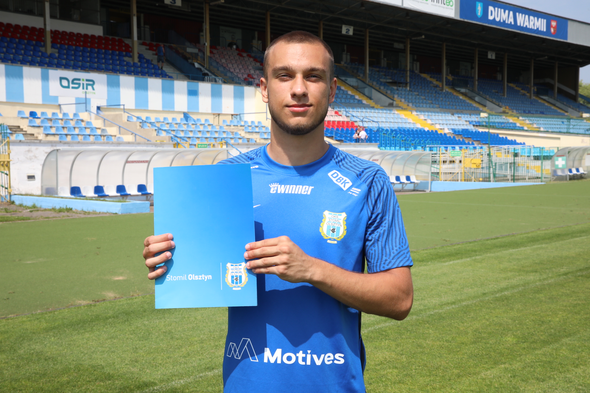 Mateusz Sobotka piłkarzem Stomilu Olsztyn!