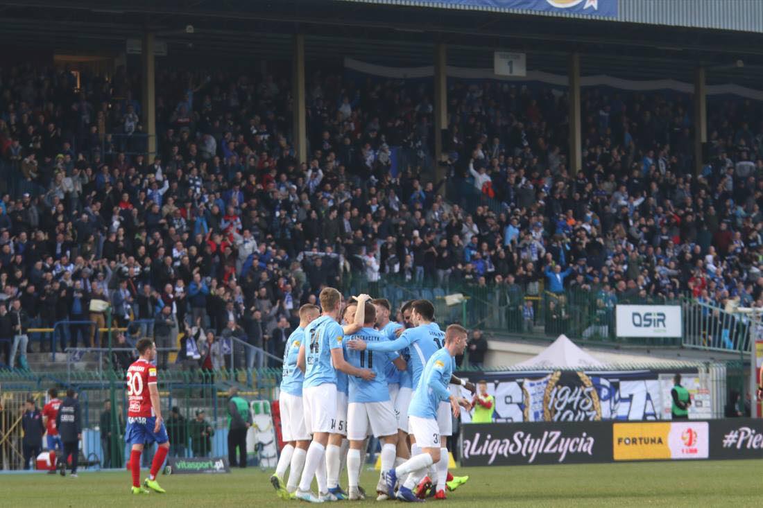 Stomil z piątą frekwencją w 27. kolejce Fortuna 1 Liga