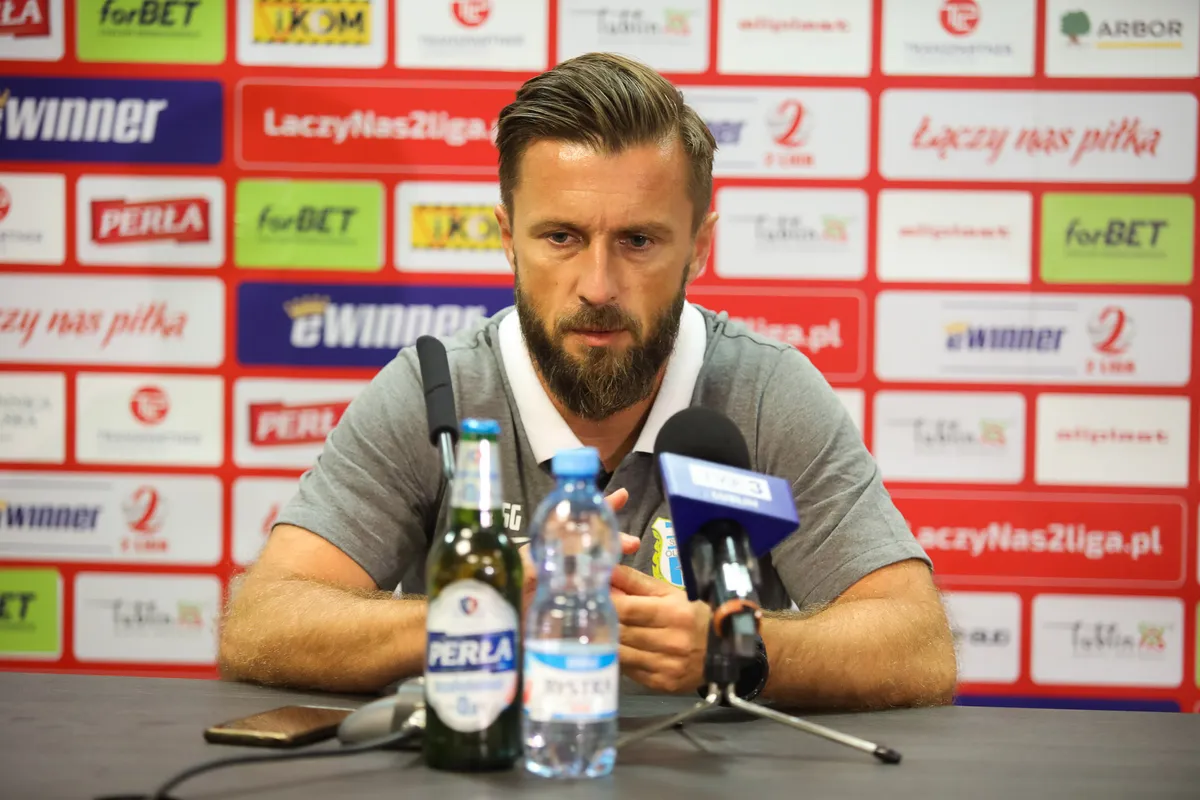 Konferencja prasowa po meczu Motor Lublin - Stomil Olsztyn