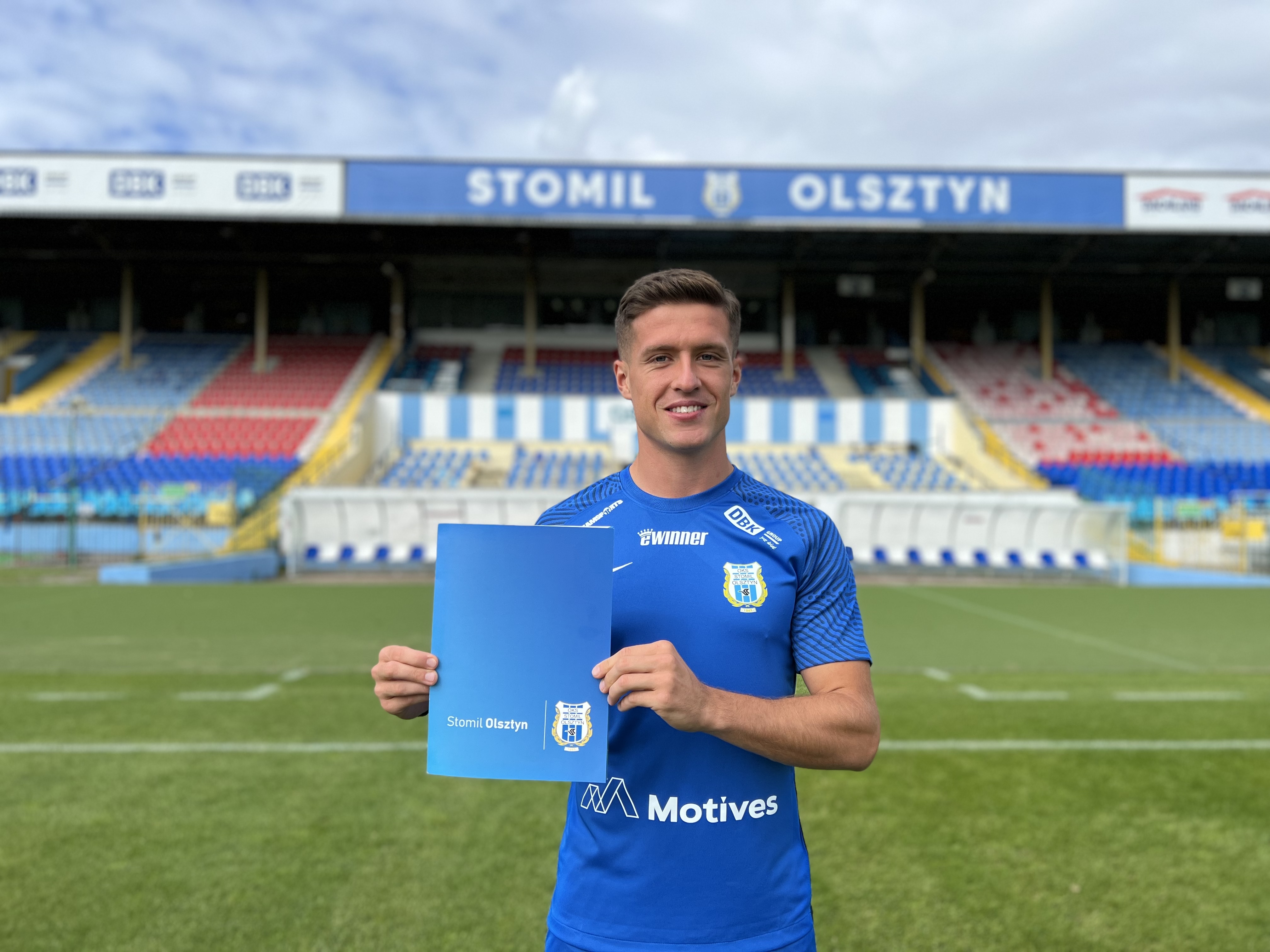 Mateusz Maćkowiak piłkarzem Stomilu Olsztyn!