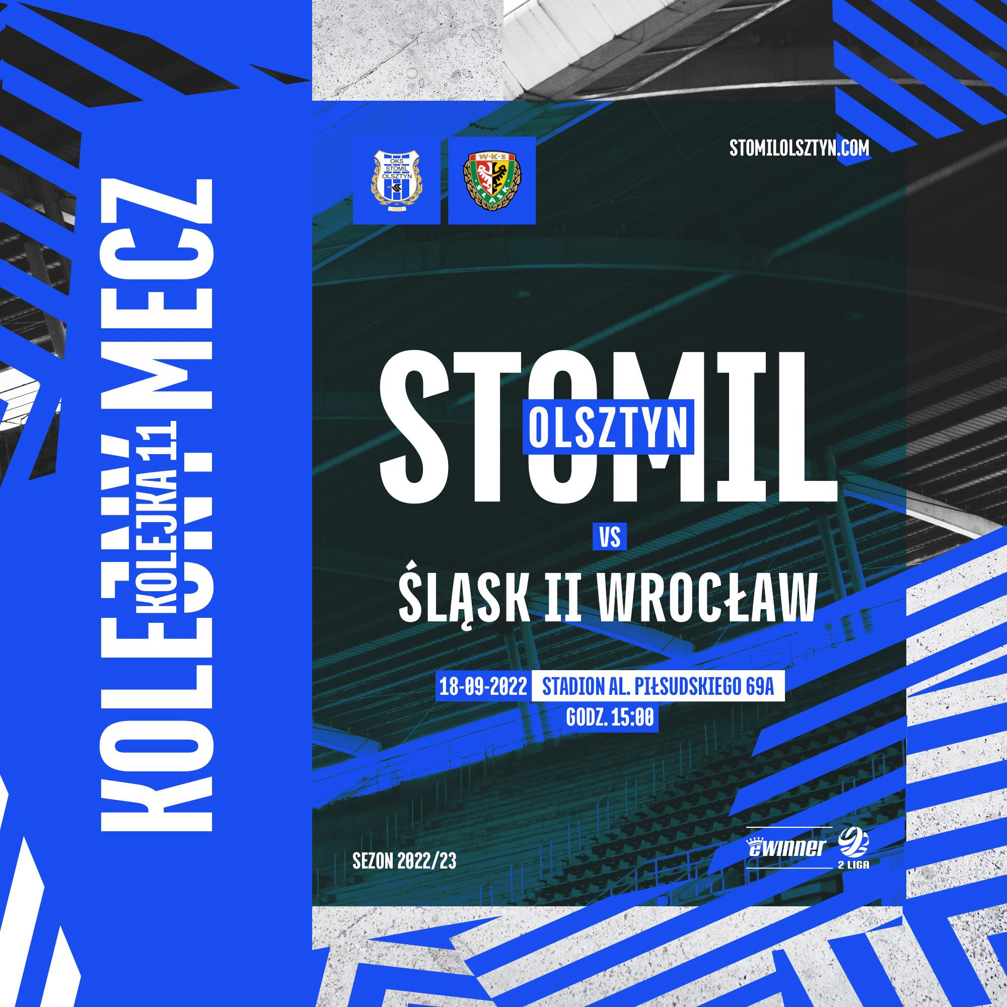 Sprzedaż biletów na mecz ze Śląskiem II Wrocław