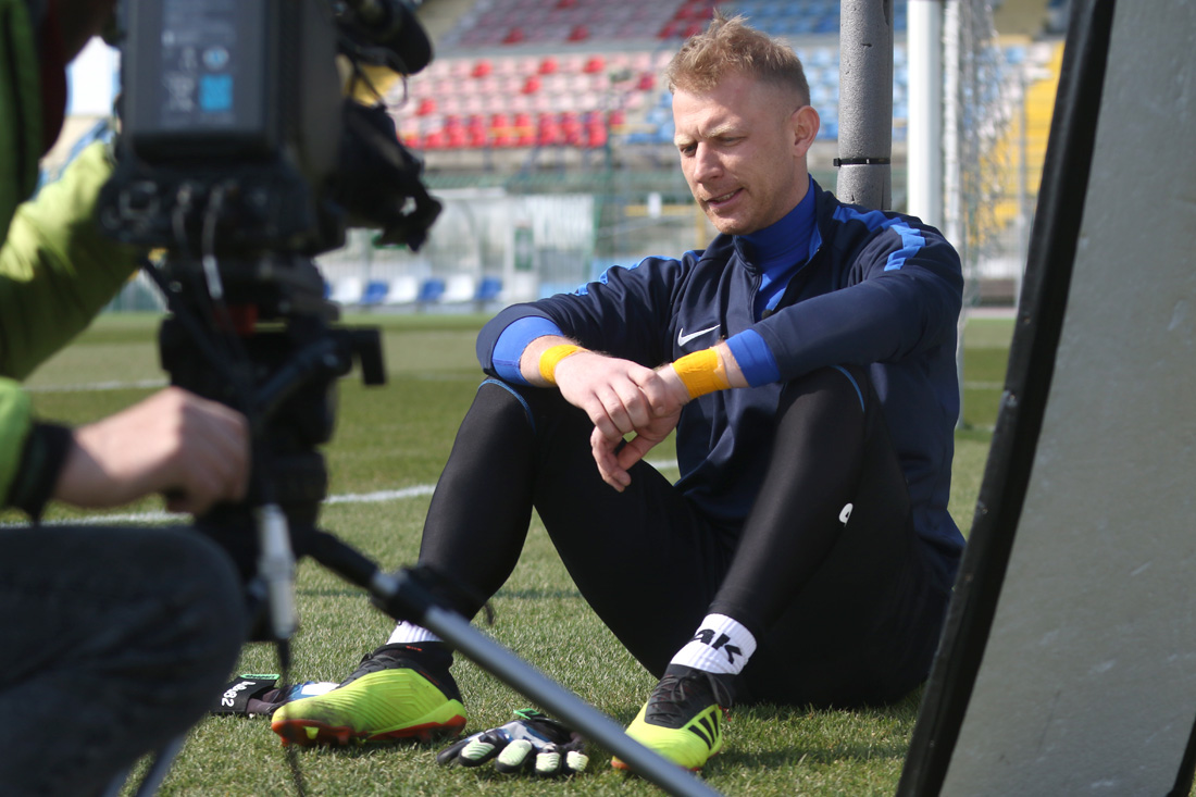 TVP Sport na treningu Stomilu