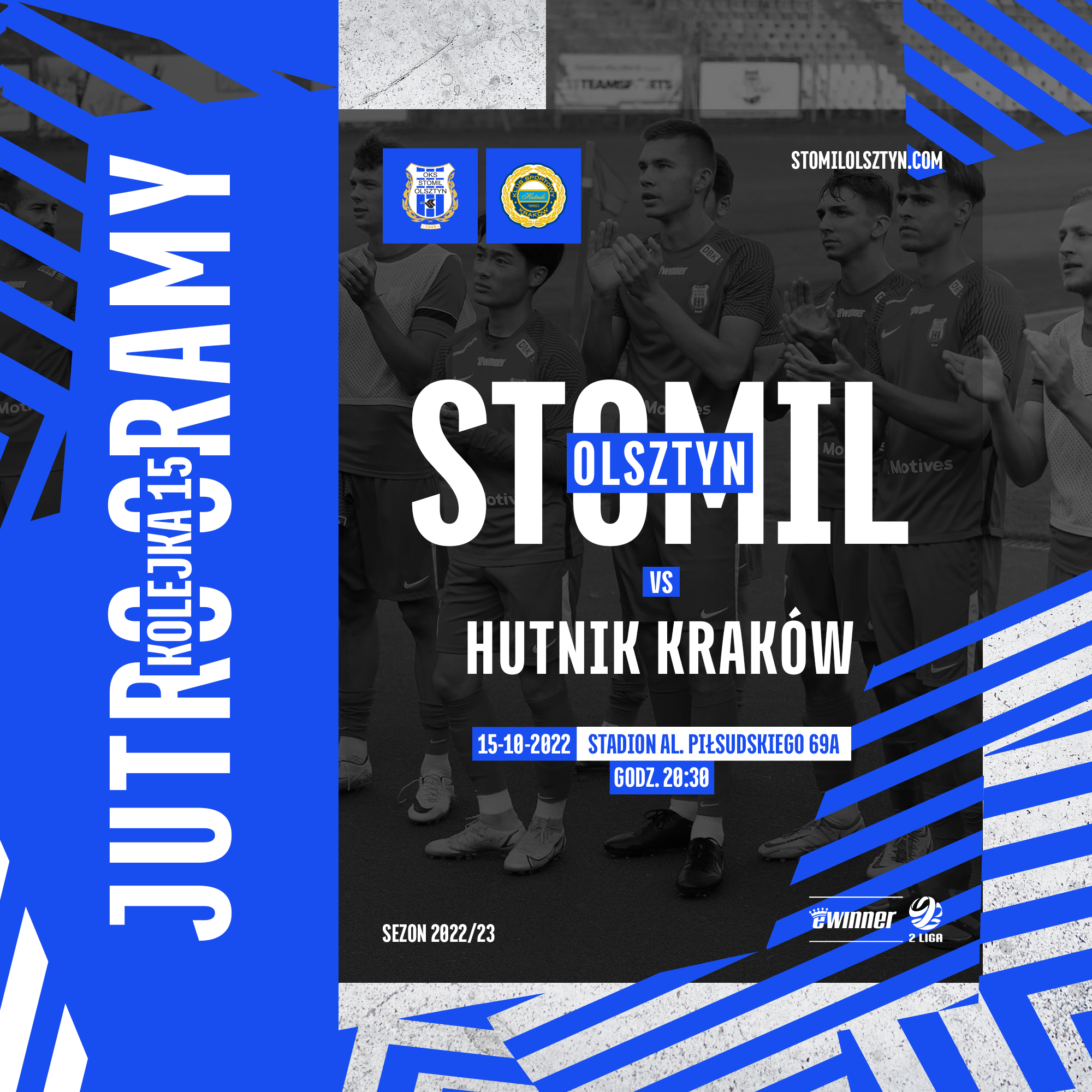 Zapowiedź meczu: Stomil Olsztyn - Hutnik Kraków