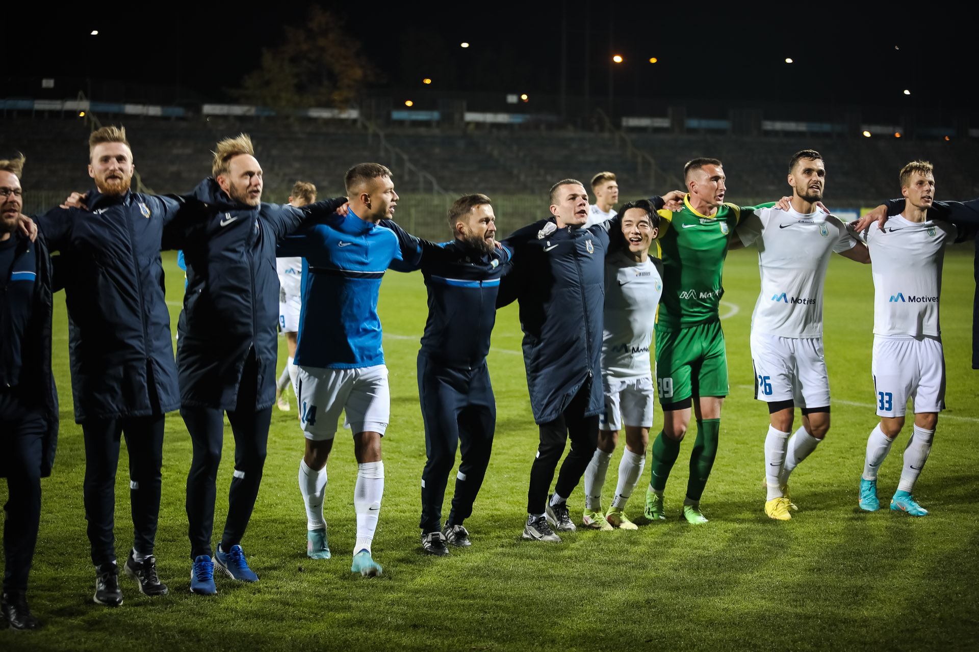 Kulisy meczu Stomil Olsztyn - Hutnik Kraków