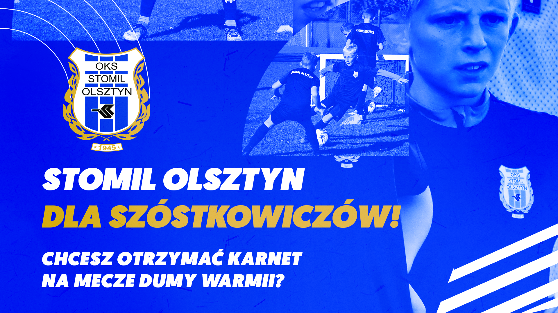 Stomil Olsztyn wspiera szóstkowiczów!