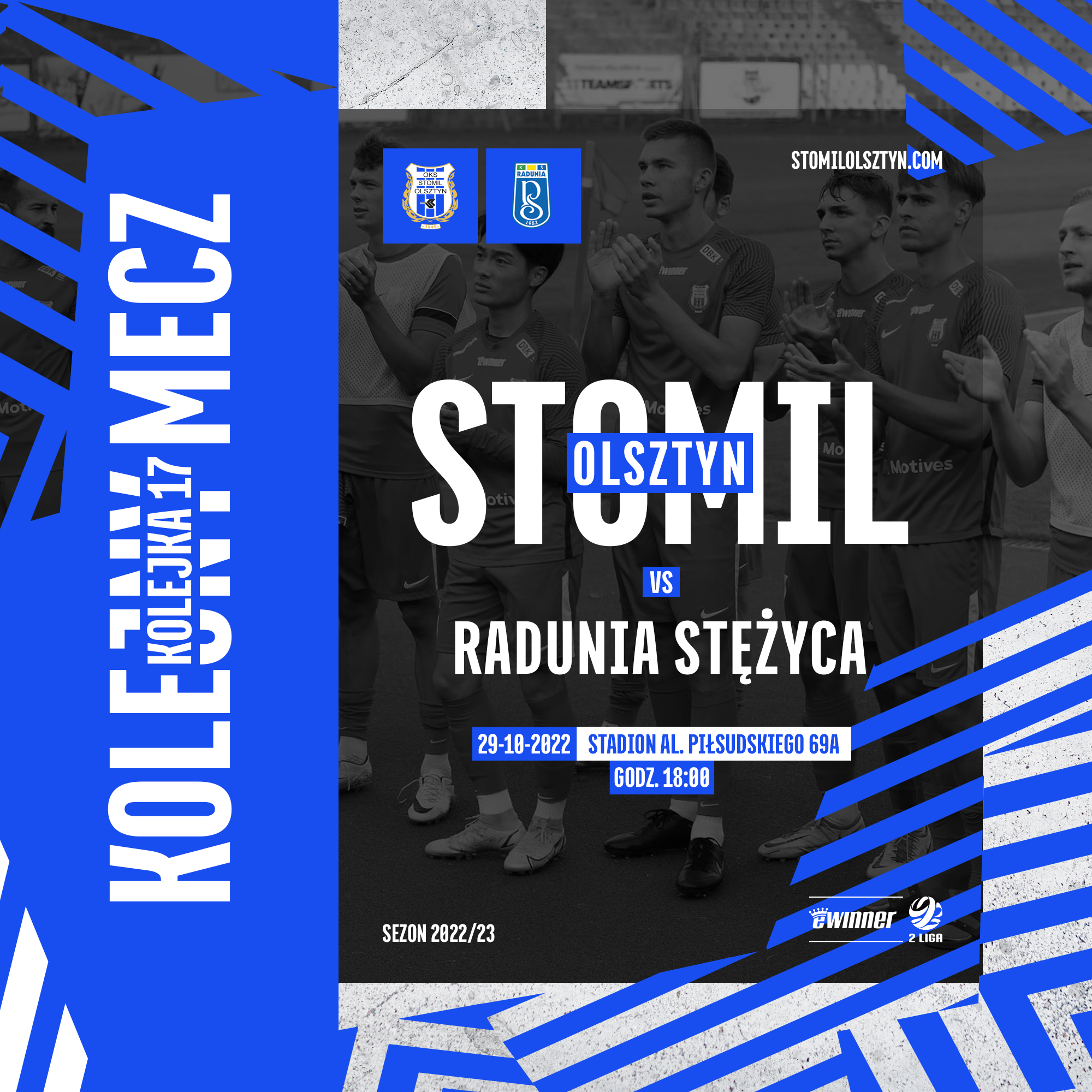 Sprzedaż biletów na mecz z Radunią Stężyca