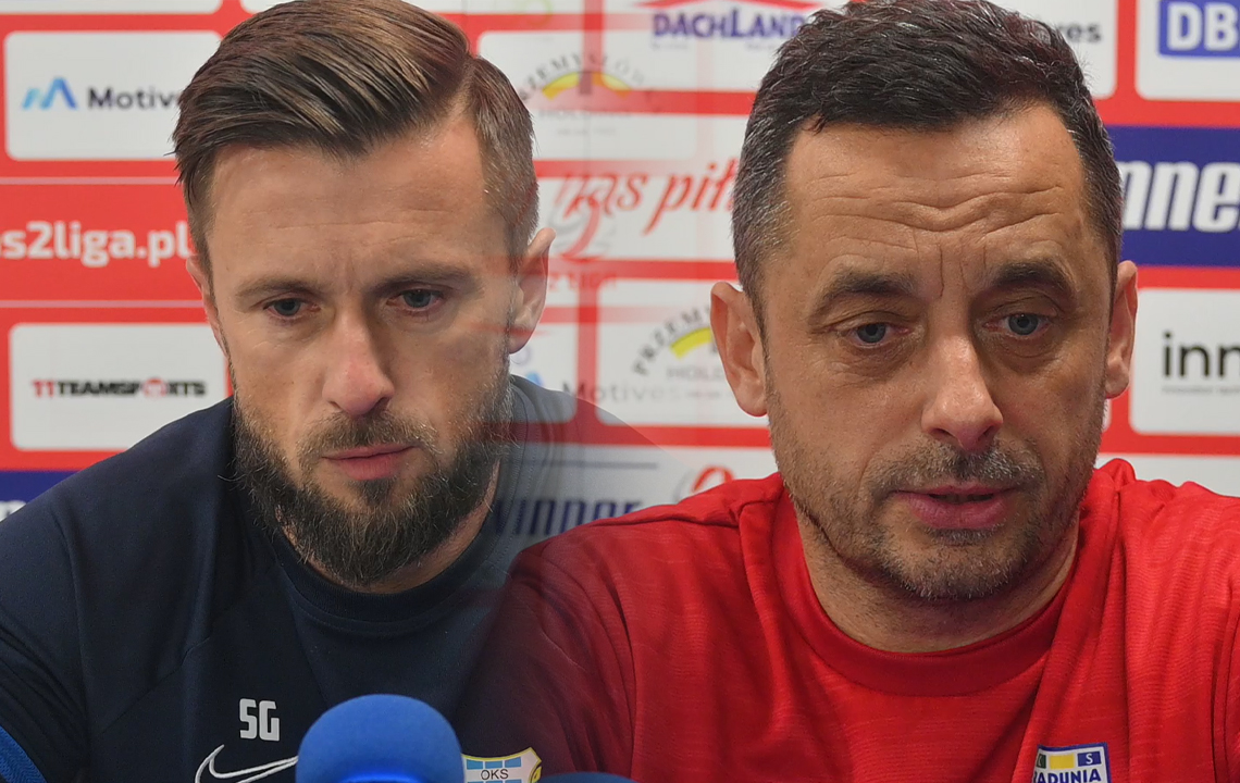 Konferencja po meczu Stomil Olsztyn - Radunia Stężyca