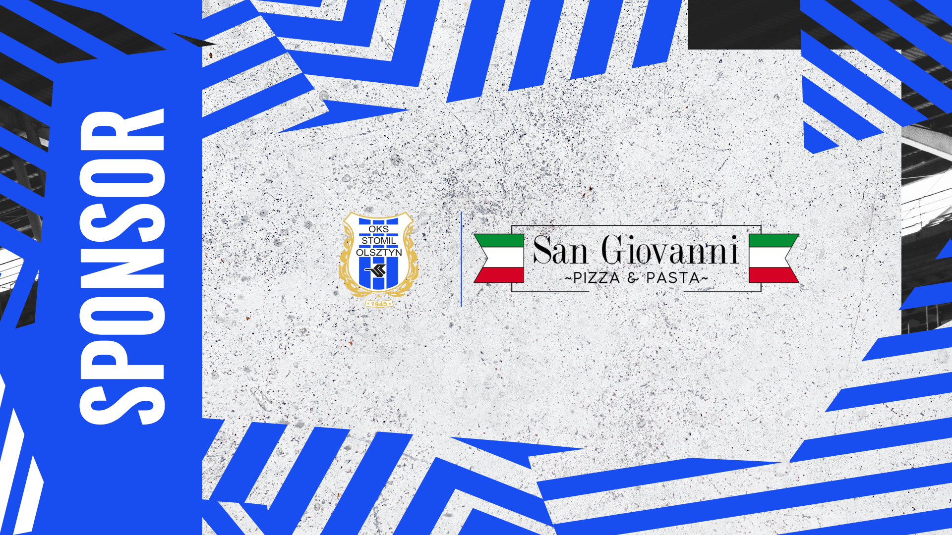 Pizzeria San Giovanni sponsorem meczu z Kotwicą Kołobrzeg
