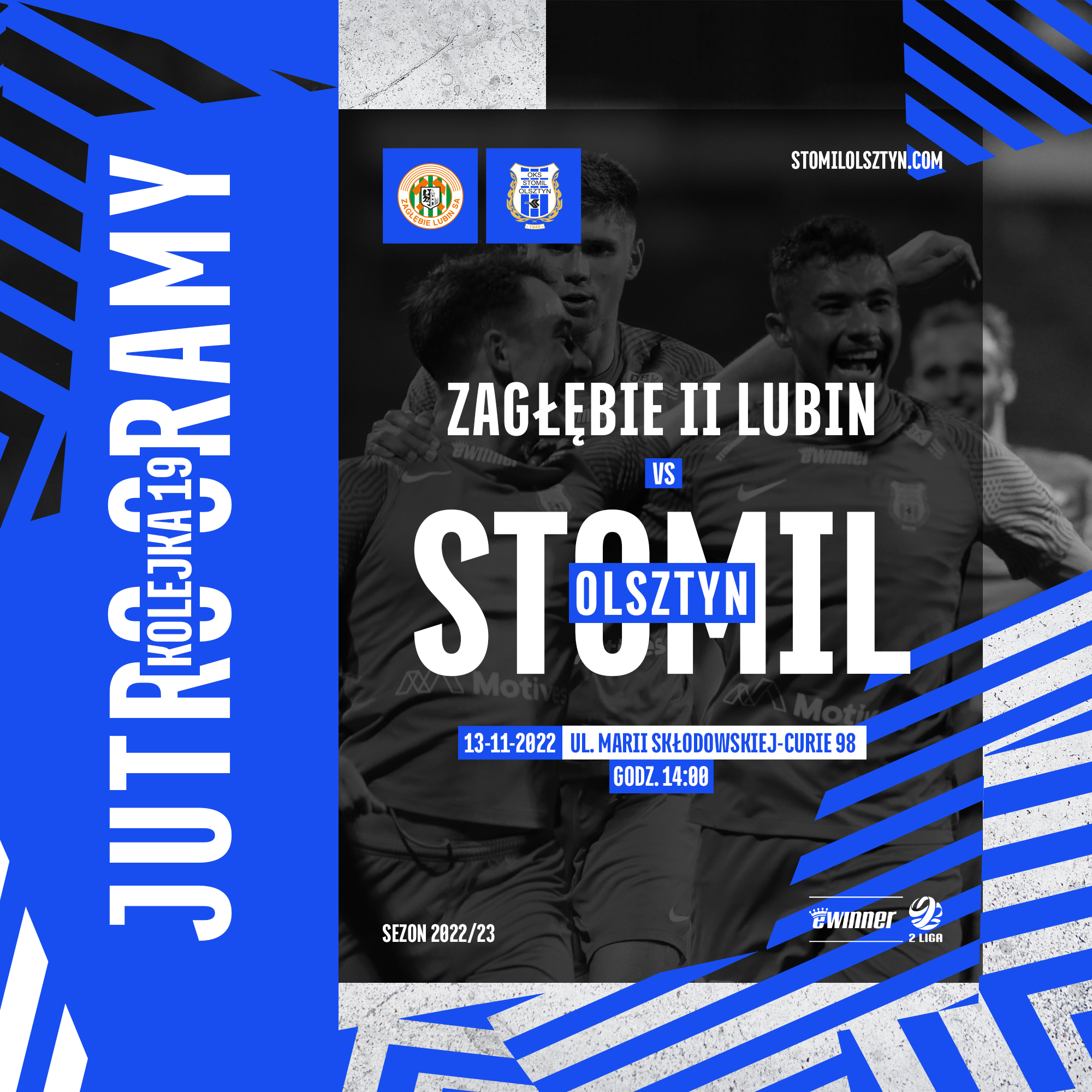 Zapowiedź meczu: Stomil Olsztyn - Zagłębie II Lubin. W pogoni za podium