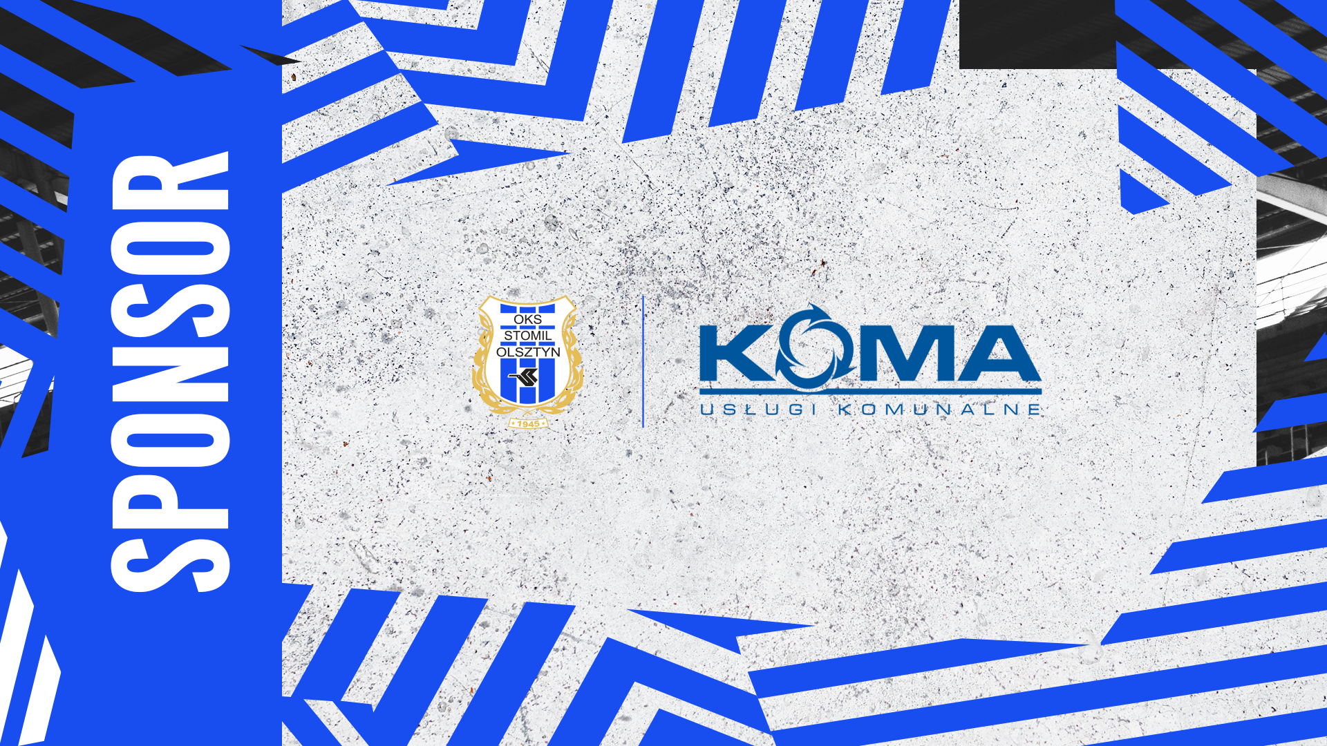 Witamy kolejnego partnera! KOMA złotym sponsorem Stomilu Olsztyn