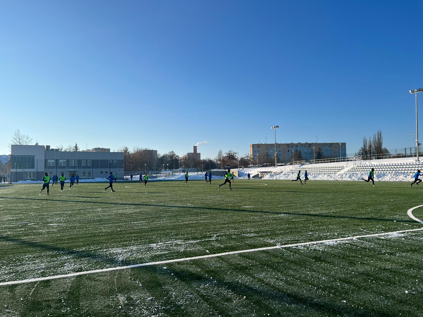 Pora na drugi mecz kontrolny tej zimy. Sparing z Jaguarem Gdańsk w Biskupcu