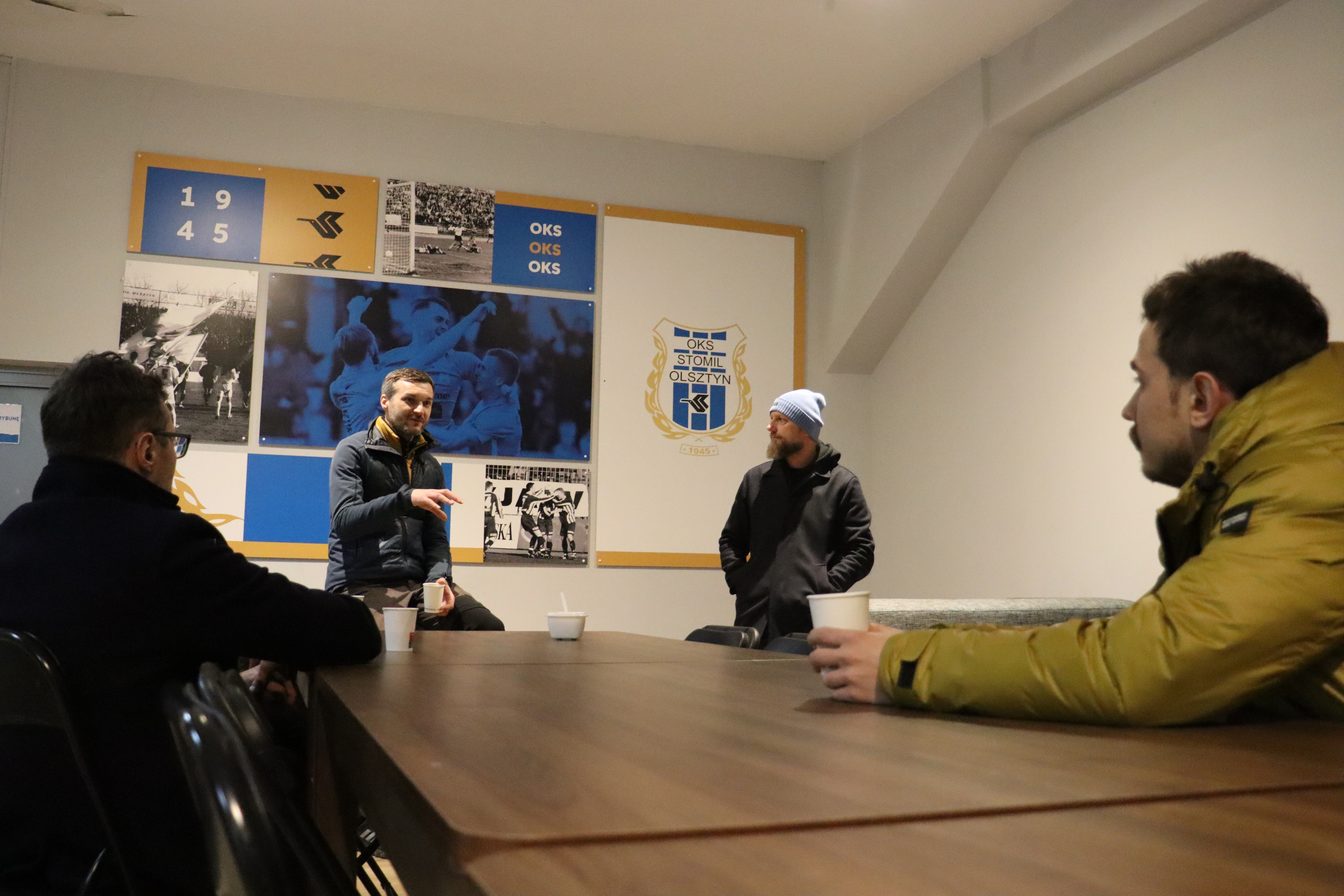 Jeden z dwudziestu pięciu. Radny Mirosław Arczak z wizytą na stadionie