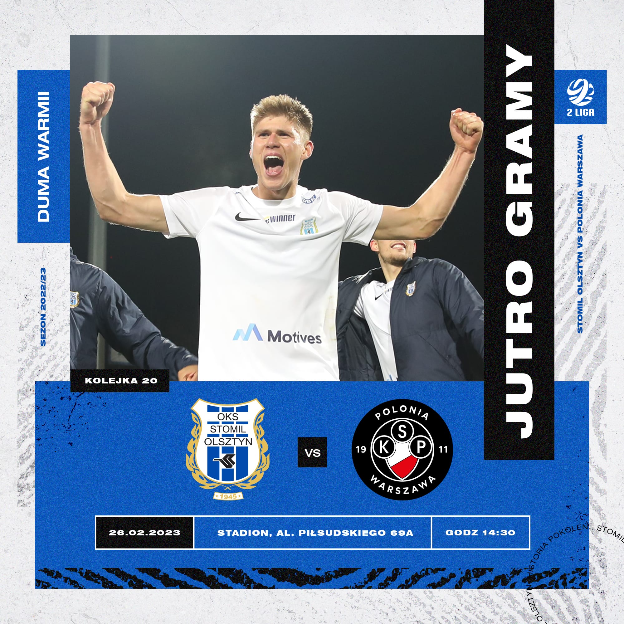 Zapowiedź meczu: Stomil Olsztyn - Polonia Warszawa. Wracamy do gry!
