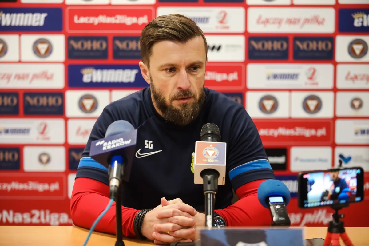 Trenerski dwugłos po meczu Stomil Olsztyn - Garbarnia Kraków