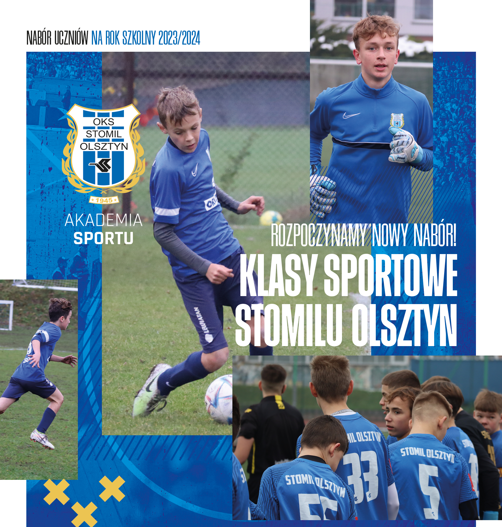 Nabór do klasy sportowej Stomilu Olsztyn